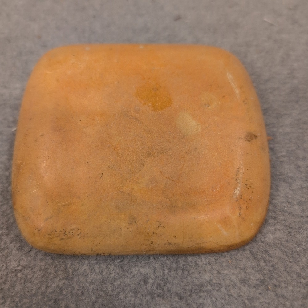 Unique Orange Ceramic Trinket Dish Elephant Design Decorative Collectible - Picture 2 of 4